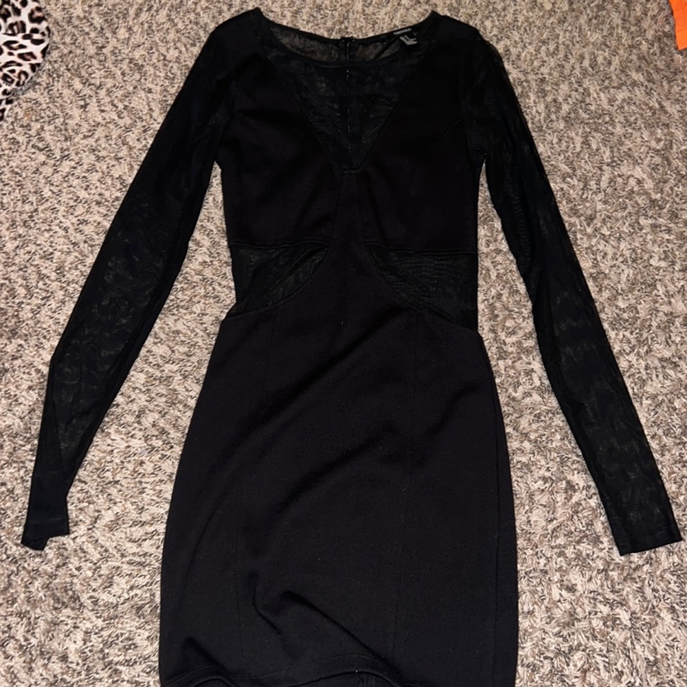 Black Midi Dress